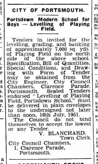 portsdown3-7-1951news